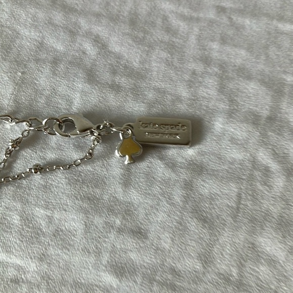 Kate Spade: Silver Tone “n” Pendant Locket Necklace - Picture 12 of 16